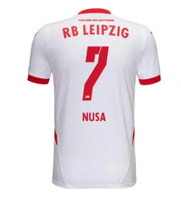 RB Leipzig Antonio Nusa #7 Primera Equipación 2024-25 Manga Corta